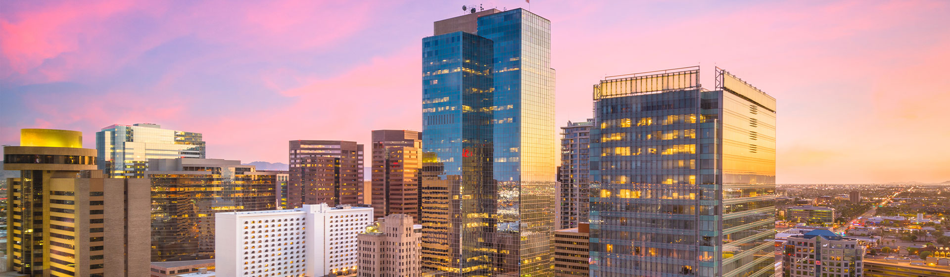 Overview of Phoenix city