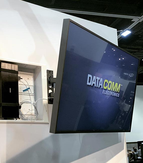 Installed connected media box