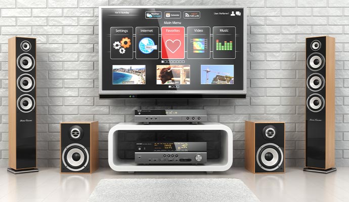 Modern audio and video setup