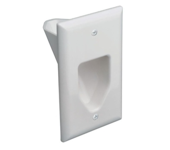 1 Gang Brush Wall Plate