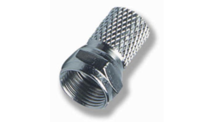 F-Connector 6 Twist (sold in 10pk - priced individually)