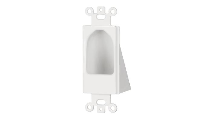 Reverse Nose Decor Insert, White