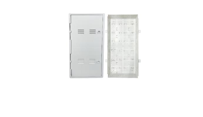 30 in. Enclosure and Deep Vented Hinged Door Packaged as one unit