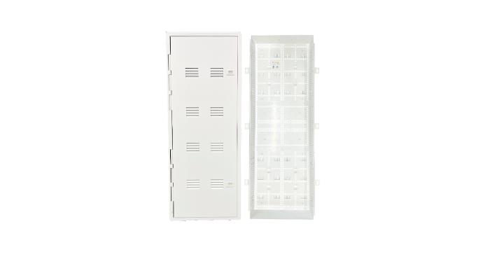 42 in. Plastic Enclosure with Deep Vented Hinged Door packaged as one unit